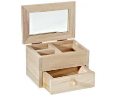 KnorrPrandell 8735425 - Scatola portagioie in legno di pino certificato FSC, 13 x 8,7 x 8,7 cm