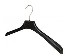 Kiroplast 15 Grucce Appendiabiti per Camicie Magliette Giacche T-Shirt Appendini Plastica Salvaspazio Antiscivolo Spalla Stretta Capospalla (39cm)