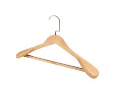 CAZARU Appendiabiti in Legno massello Appendini Antiscivolo Appendiabiti Camicie Maglioni Appendiabiti Stendibiancheria Deposito Indumenti per la casa