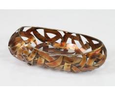 Mauro Ferretti Svuota Tasche Irongrace, 32 x 17.5 x 10 cm, Ferro, Marrone