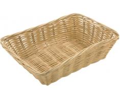 PADERNO 42947-23 Cesto Pane Rettangolare, 23 cm, Polyrattan