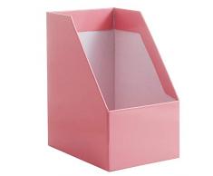 XUANF Portariviste in carta kraft Fermalibri Supporto per libri pieghevole per documenti Organizer per ufficio