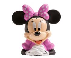 Dekora - Salvadanaio per Bambini di Minnie Mouse con Cialda di Biscotto Wafer 10 GR