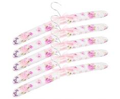 TEHAUX Grucce Imbottite Grucce In Schiuma 5 Pezzi Grucce Per Le Spalle Grucce Per Cappotti Antiscivolo Grucce Per Maglioni Per Abiti Appesi Maglioni