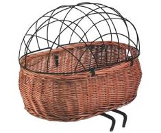 Basil, Cestino porta animali per bicicletta Pluto, Marrone (Brown), XL