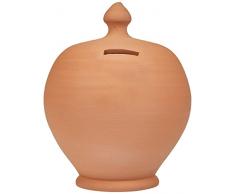 Home Casalinghi Porcellana Salvadanaio Tondo Grezzo Cm20, 20cm