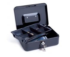 Rapesco SB0008B! Cassetta Portavalori, Nero, 20 cm