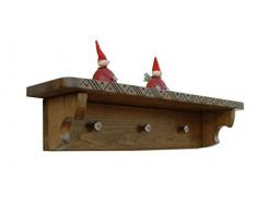 Culiluche Mensole appendiabiti in Legno - Arte Sarda