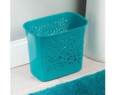 InterDesign Blumz Cestino Rifiuti per Bagno, Cucina, Ufficio - Verdone
