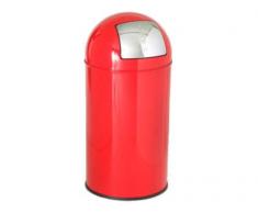 Cestino Carta Pantone Rosso Balvi - Design Moderno, Per Ufficio E Casa, Materiale Latta Resistente - Foto 9