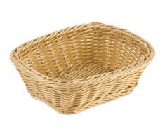 Paderno 42936-23 Heavy Duty Cesto Pane Rettangolare, Polyrattan