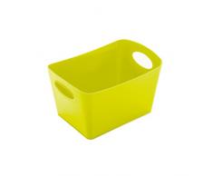 koziol Contenitore 1Â l Boxxx S, plastica, Rosso Lampone, Plastica, Verde Senape, Small