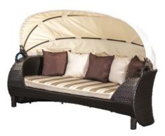 Divano in rattan Pascià 200x90xH80 cm.
