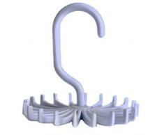 Baoblaze Regolabile Gancio Hanger Supporto Organizer per Cravatta, Cintura Portasciarpe Organizzatore per Guardaroba