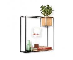 Umbra 470754-427 Cubist Etagère Métal Noir