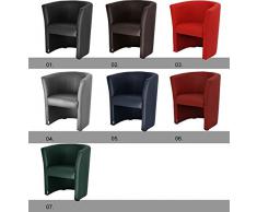 Fauteuils cabriolet en simili cuir vert W042_07 imitation cuir couleur vert