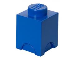 Plast Team PT40011 Cube de rangement Lego Bleu (Import Grande Bretagne)