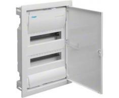 Armoire de distribution encastrée 2 rangées Hager