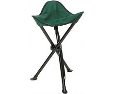 TREPIED PLIANT VERT OLIVE OD TABOURET 3 PIEDS CHAISE SIEGE CAMPING REPOS MILTEC 14450001 AIRSOFT