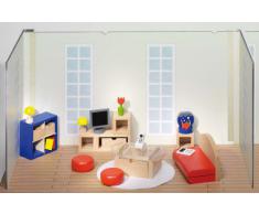 Goki - 51749 - Mobilier de Poupée - Meuble de Poupée - Salon