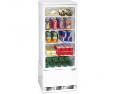 Casselin - cvr98lb - Vitrine réfrigérée à poser 98l blanc