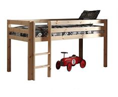 Vipack PIHSZG10 Pino Lit Compact Pin Massif Nature 209 x 105 x 114 cm