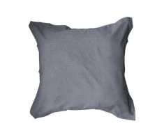 Today 201713 Taie dOreiller Coton, Gris Anthracite, 75 x 75 cm