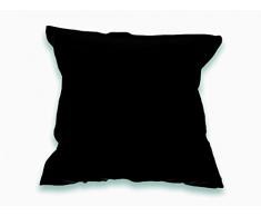 Soleil d'Ocre 553217 Taie d'Oreiller Noir Atmo 63 x 63 cm