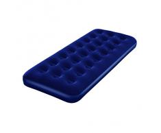 Mgm - 67000a - Boîte Matelas Gonflable Floque 1 Personne - 185 X 76 X 22 Cm