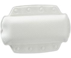 Spirella 1070523 Coussin de baignoire pour la nuque Alaska, Blanc 32 x 23 cm
