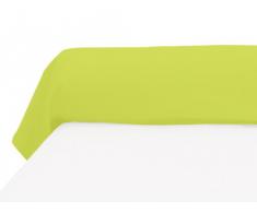 Soleil d'Ocre 561213 Atmo Taie de Traversin Polycoton Vert 130 x 85 cm