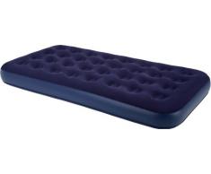 JILONG MATELAS GONFLABLE FLOQUÉ COIL BEAM TWIN 191*99*22cm