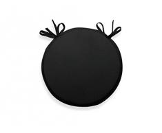 Soleil dOcre 009460 Bistrot Dessus de Chaise Gobelin Polyester Noir 250 x 40 x 3 cm