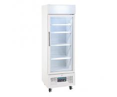 Vitrine réfrigérée 228L Polar Blanche. 1 porte vitrée.