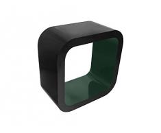 Noir Cube Aquarium Unité de Table de Support en Différentes Couleurs
