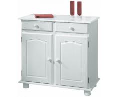 Links 20900802 Lovi Bahut Bas Teinté Blanc 43 x 88 x 87 cm