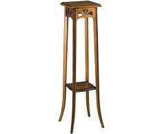 Sellette sculptée, L270 x l270 x H1090 mm -PEGANE-