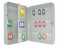 Wedo 10260837X Armoire à clés pour 110 clés 28,0 x 8,0 x 37,0 cm Gris lumière