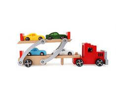 Small Foot Company (smb5v) - 4222 - Véhicule Miniature - Camion Transport De Voitures