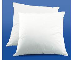 Lot de 2 oreillers 60X60 Cm - Fabrication Française-500Gr/m2-