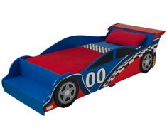KidKraft 76038 Lit enfant en bois Voiture de Course, chambre enfant, meuble