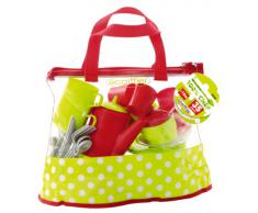 Jouets Ecoiffier – 2640 - Sac dînette garni 100 % Chef – 35 pièces – Dès 3ans – Fabriqué en France