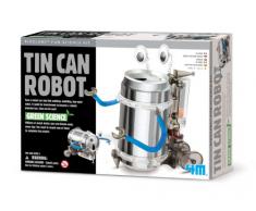 Dam - 4M - 5603270 - Jeu de construction - Kidzlabs Green Science - Robot en Fer-Blanc