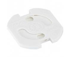 BACHMANN cache-prise Automatic serie 6320, blanc