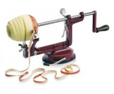 Baumalu 450009 Pèle Pommes Métal Coloris Bordeaux