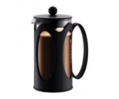 Bodum Kenya Cafetière à Piston 8 Tasses 1L Noir