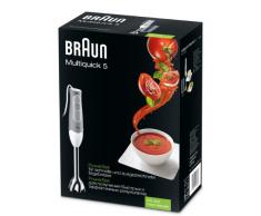 Braun MQ500SOUP Mixeur Plongeant Acier Inoxydable Gris/Blanc 15 x 9 x 25 cm