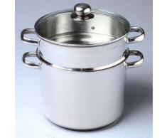 Baumalu 342646 Couscoussier 11 L 26 cm en Acier Inoxydable