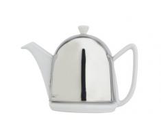Bredemeijer 1510W Cosy Théière Céramique/Acier Inoxydable Blanc 1 L