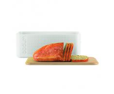 Bodum 11555-913 Bistro Boite à Pain Plastique Blanc 23,5 x 36,20 x 14,01 cm